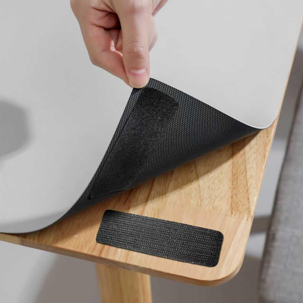 Hook and Loop Strips, 30 Sets Heavy Duty Sticky Tape with Adhesive Backing for Office, Home, Crafting, 1 X 4 Inch image number 2