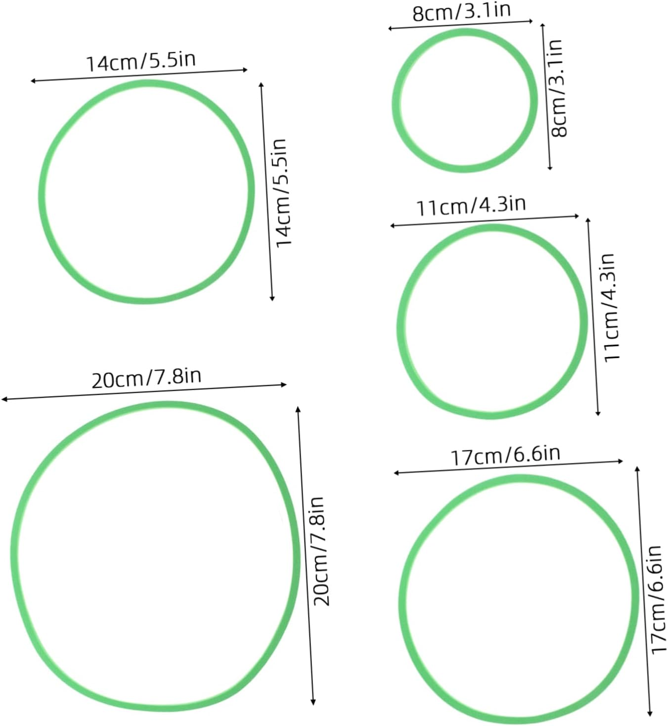 ARTSEWPLY 20Pcs Aquarium Floating Plant Barrier Rings with Fish Feeding Design Promote Photosynthesis and Protect Plants Enhance Tank Beauty Suitable for Aquatic Pets and Fish Feeding image number 1