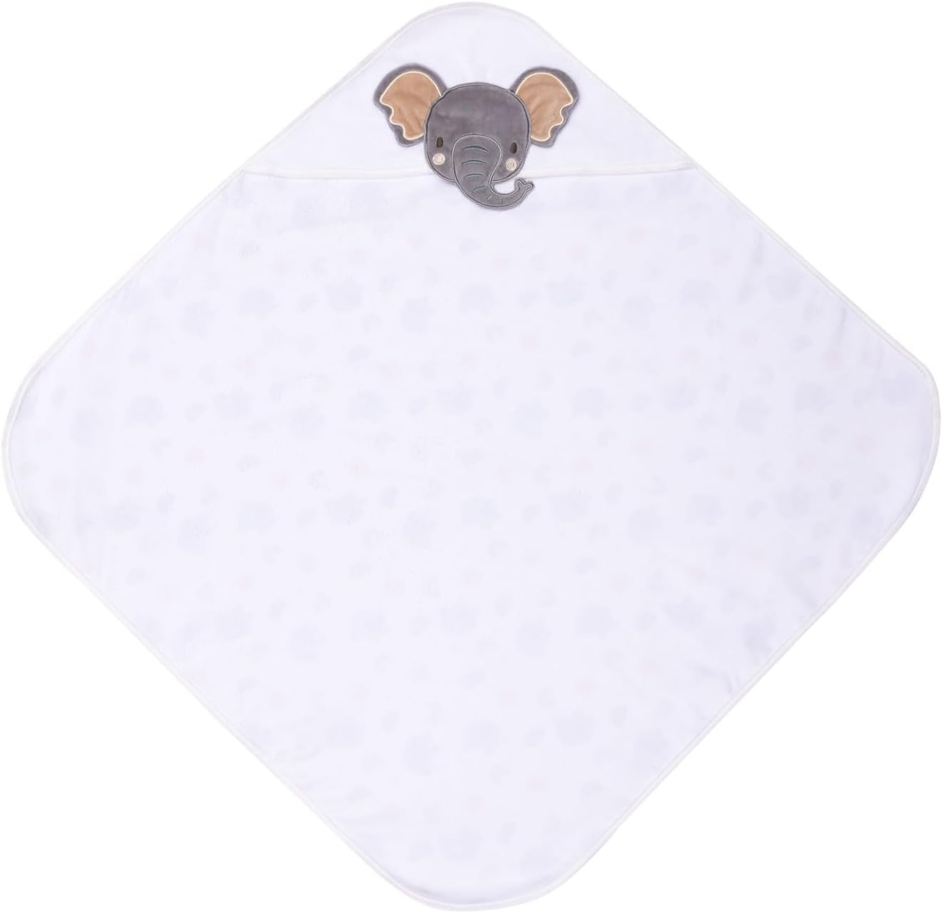 Splosh Baby Elephant Hooded Towel, Grey image number 3