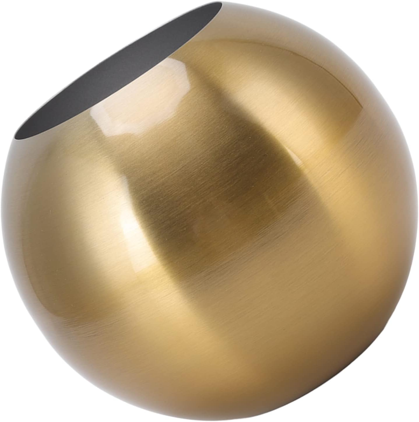 Flower Vases Nordic Stainless Steel Small Vase Decoration Living Room Flower Arrangement Creative Table Dried Flower Light Luxury Decoration (Ancient Gold) image number 3