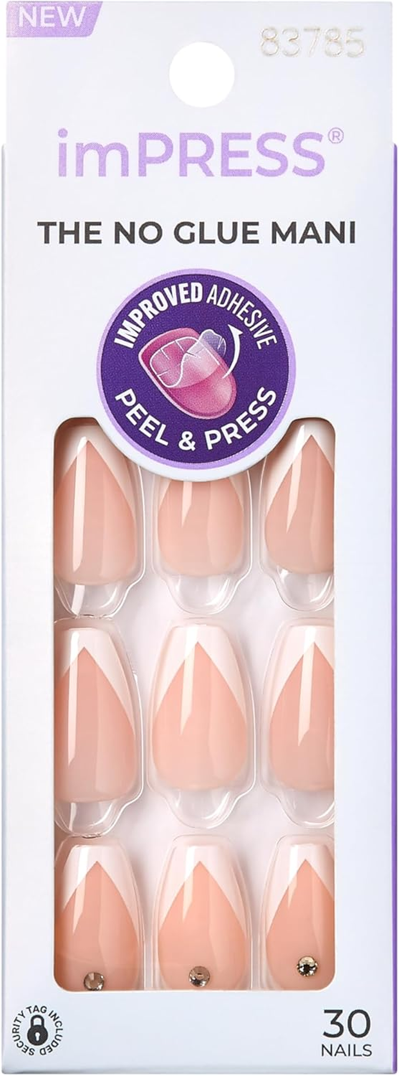 KISS Impress Nails so French |KIMM04| image number 5