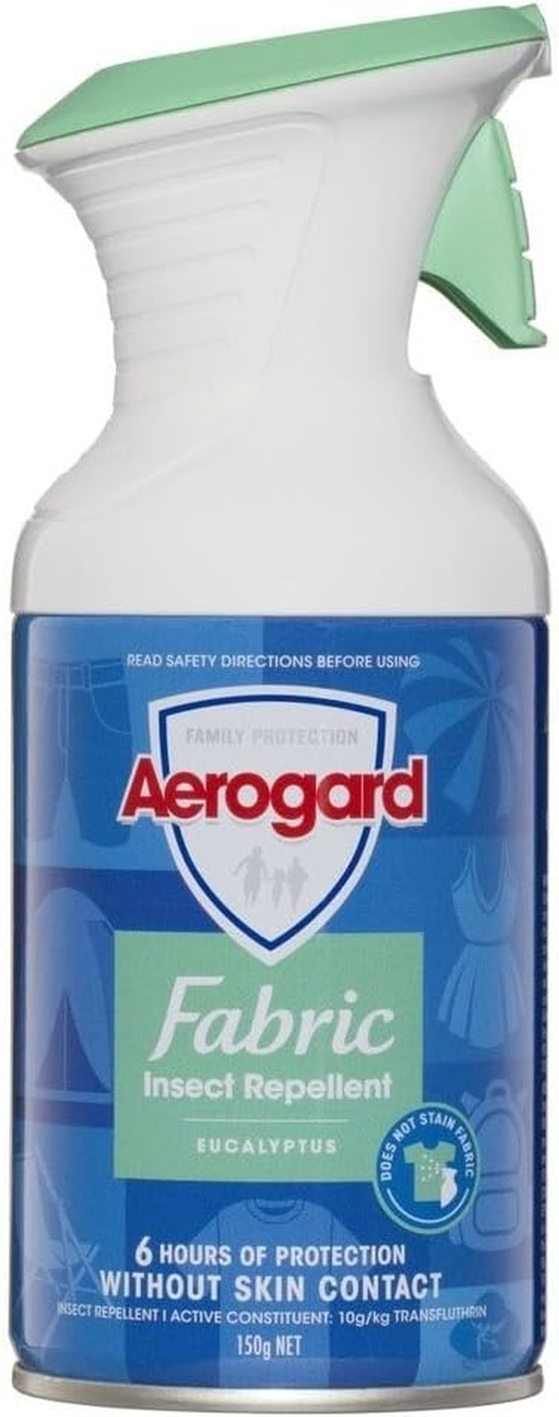 Aerogard Eucalyptus Fabric Insect Repellent Spray 150 G image number 2