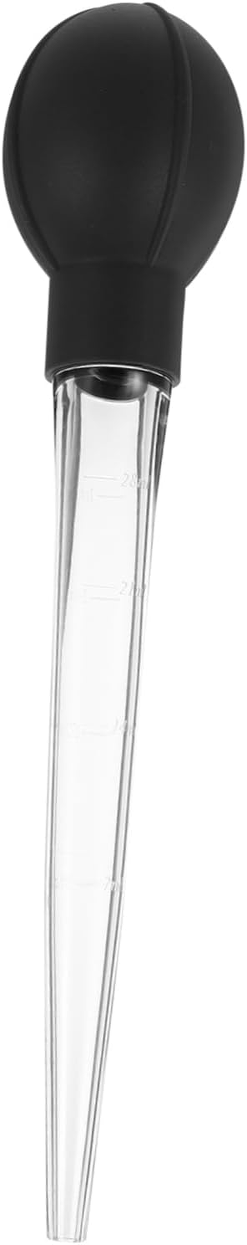 OSOLADY Test Tube Measuring Tool Calibrated Large Pipette Cooking Dropper with Scale Pipette Dropper Graduated Baking Pipettes Measured Dropper Liquid Dropper Kitchen Droppers Black image number 6