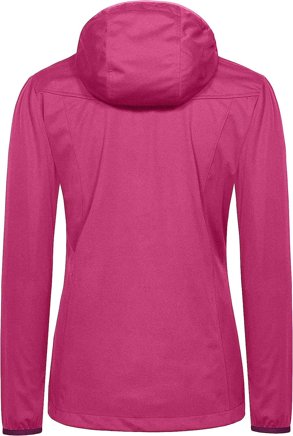 Little Donkey Andy Women'S Lightweight Hooded Softshell Jacket for Running Travel Hiking, Windproof, Water Repellent