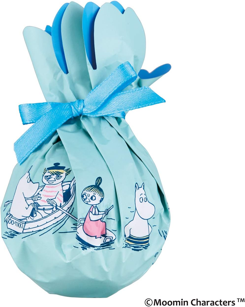 MUUMI Bath Gift Sea Orchestra (Hand Soap & Bath Fee Gift Sea Scent) Bath Salt Set Hand Soap 300Ml Bath Salt 35G Bath Bomb 75G Bath Sponge 1Pc image number 3