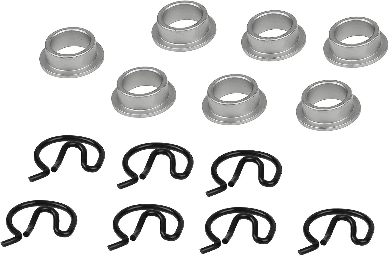 Manual Transmission Steel Shifter Bushing W/Spring Clips 3327302 Pit Pack image number 2