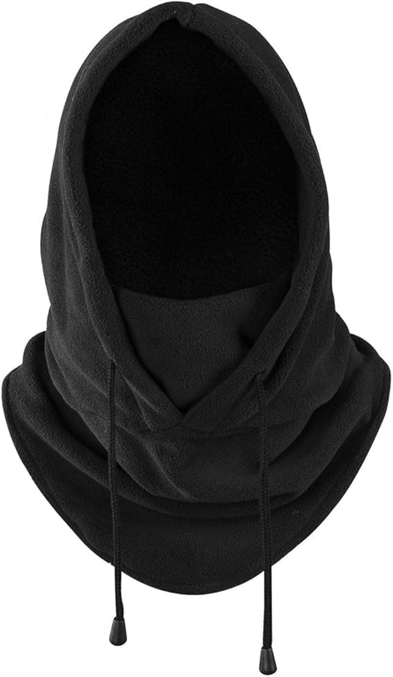 Windproof and Cold-Proof Tactical Heavyweight Balaclava Outdoor Sports Mask (1PC Black)