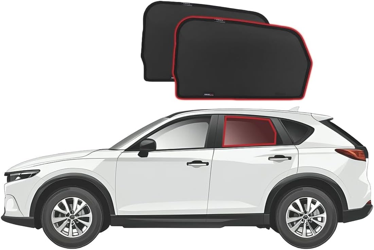Genuine SNAPSHADES Car Rear Window Shades for Mazda CX5 2Nd Gen (KF; 2017-Present) image number 5