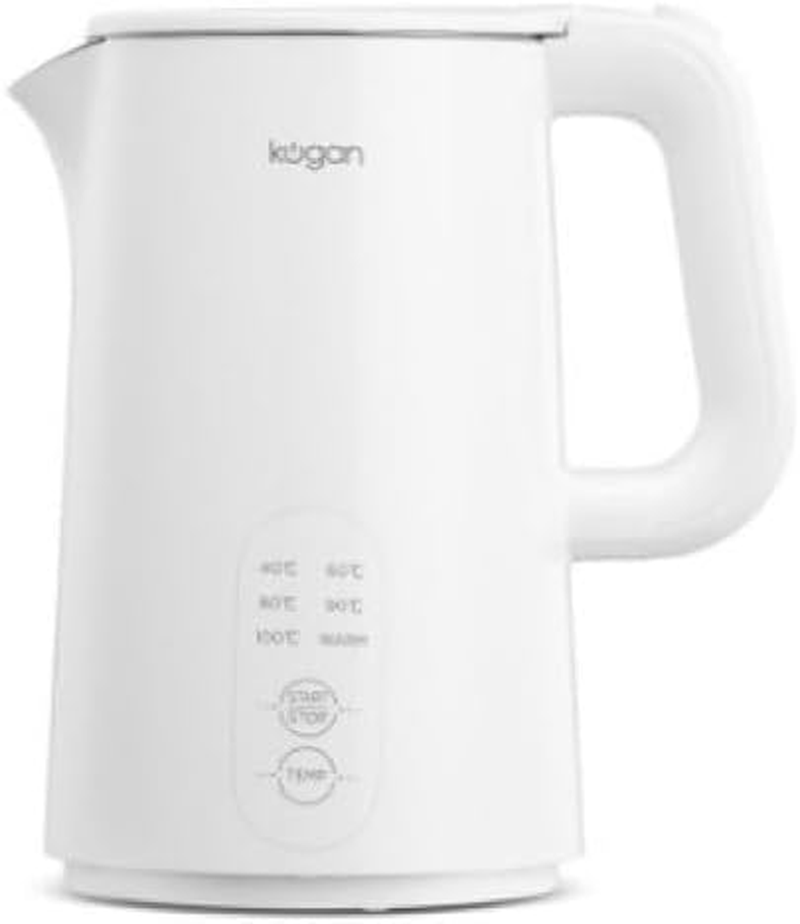 Kogan 1.5L Double Wall Kettle with Temperature Control - KA15KETSTBA image number 2
