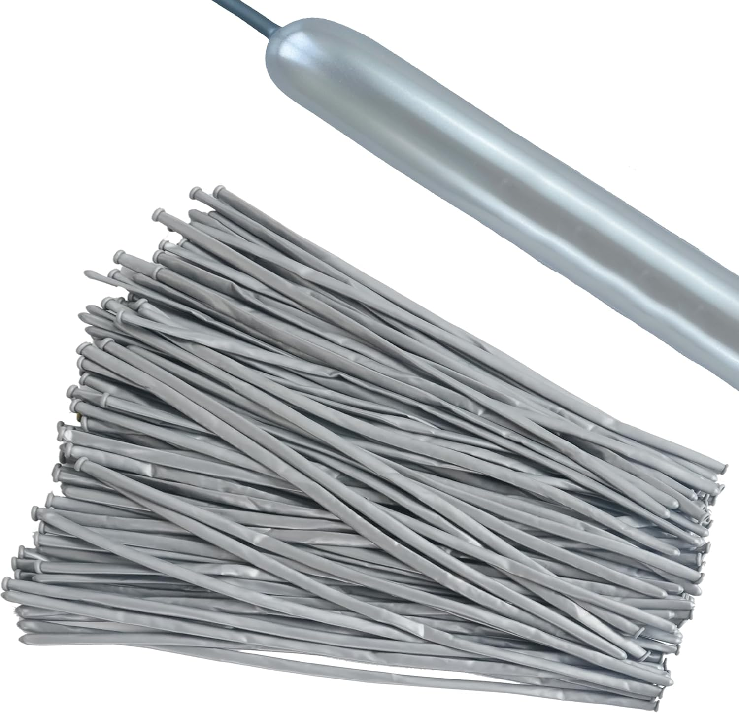 100Pcs Animals Twisting Balloons 260 Balloons Long Balloons Long Latex Balloons Garland for Birthday Wedding Party Decorations Supplies (Coffee) image number 2