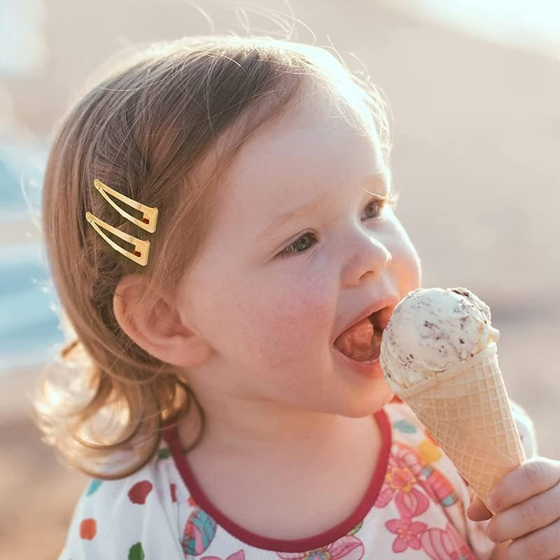 10/20/30PCS Double-Grip Hair Clips Metal Snap Barrettes Hair Styling Tool Women Girls for Hair Making, Salon Supplies