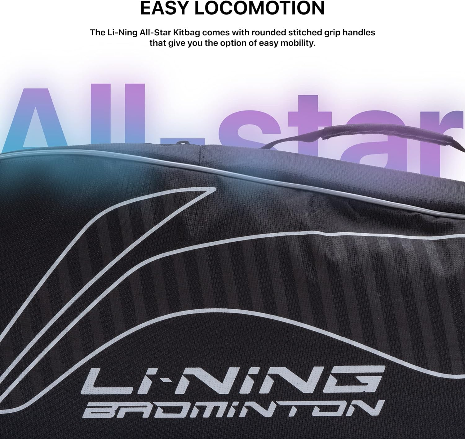 Li-Ning All Star Single Zip Polyester Badminton Kit Bag