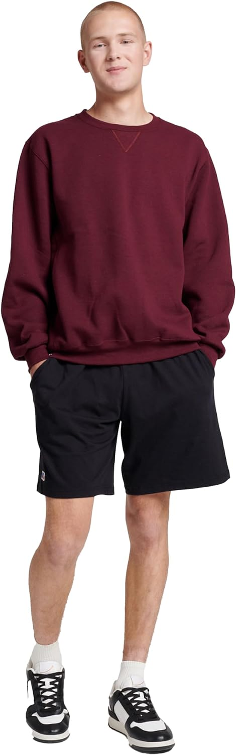 Russell Athletic Men'S Dri-Power Fleece Sweatshirts, Moisture Wicking, Cotton Blend, Relaxed Fit, Sizes S-4X image number 3