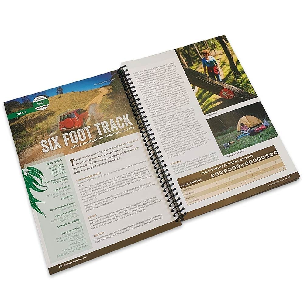 4WD Treks Close to Sydney 6/E - A4 Spiral Bound: the 25 Best Tours around the Sydney Region