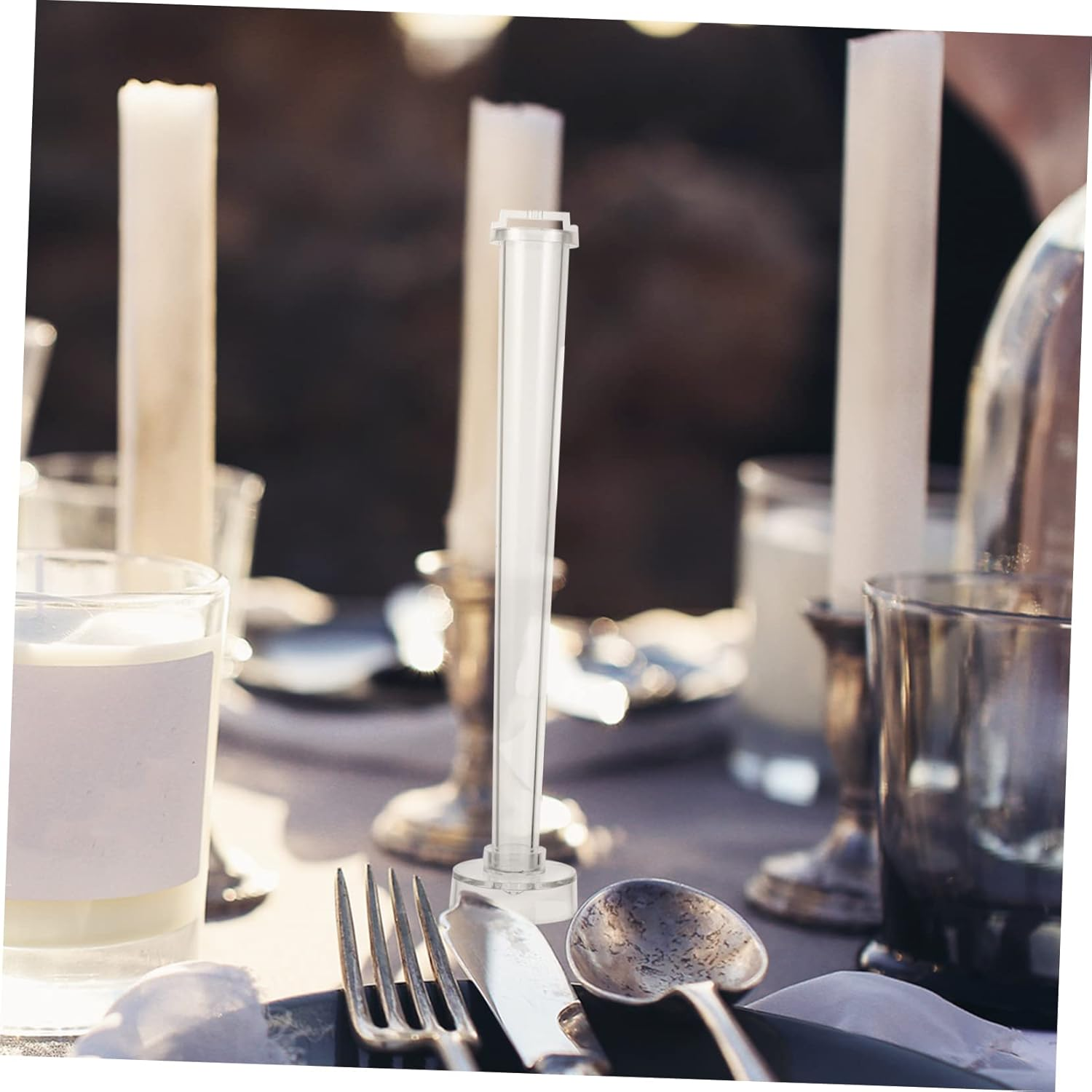 COHEALI 2Pcs Candle for Soy Wax Lightweight Peony Candle Mould Home DIY Making Kit