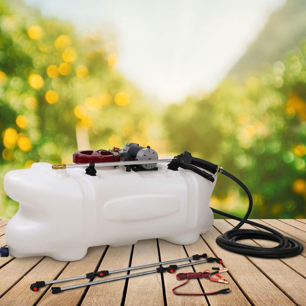 Giantz Weed Sprayer 100L Garden Weeds Killer Spot Pump Pressure Lawn Plants Mist Boom Spray Tank, Farm Agricultural Equipment, 108PSI Diaphragm Pumps with 1.5M 4 Nozzles and 5M Hose image number 1