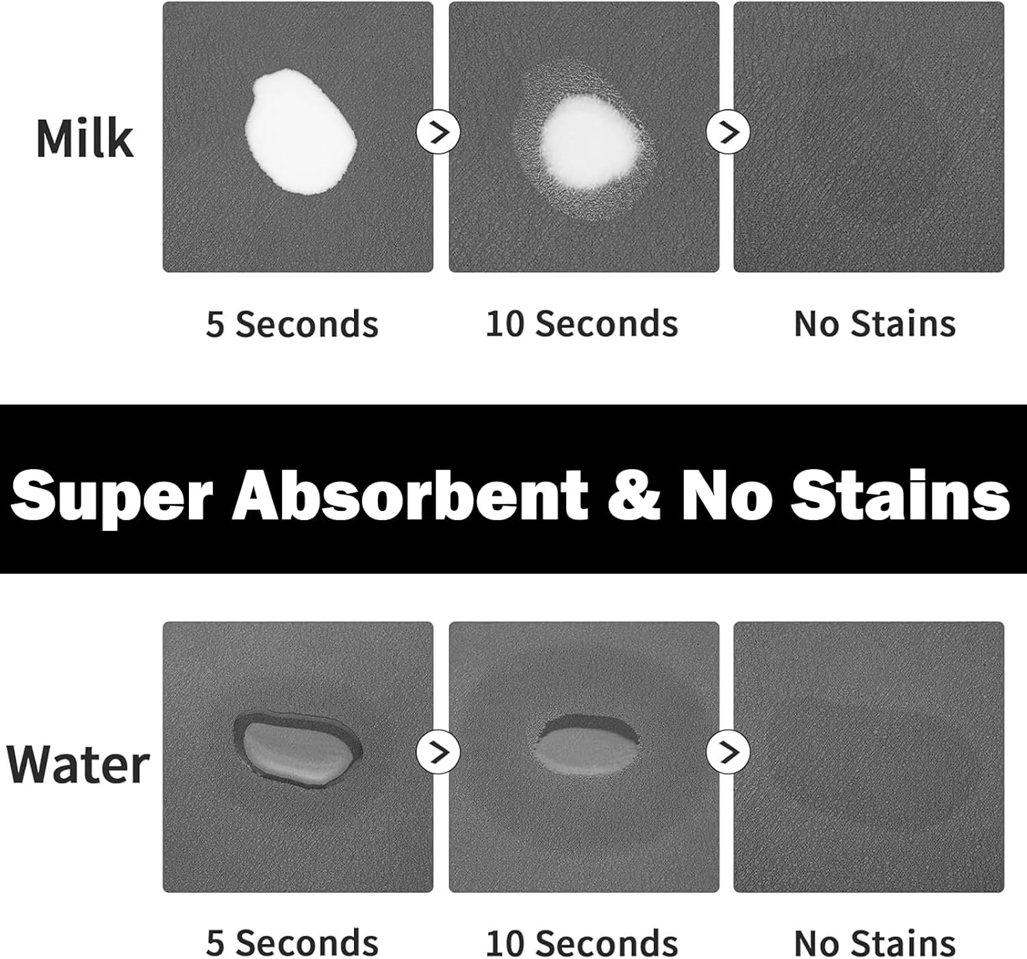 Bowl Mat Dog Waterproof Pet Feeding Mats Silicone Pet Mat Absorbent Quick Drying Cat Mat for Pets for Rabbits Hamsters and Other Animals (50 X 30 Cm)