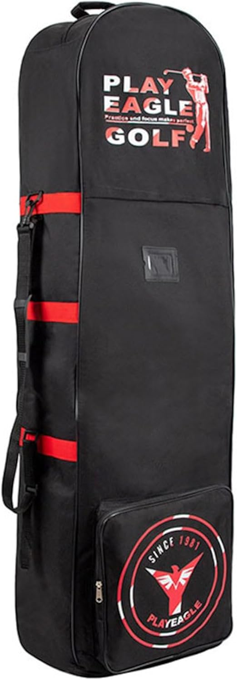 Folding Golf Aviation Bag with Wheels Lightweight Golf Club Bag Golf Travel Bag