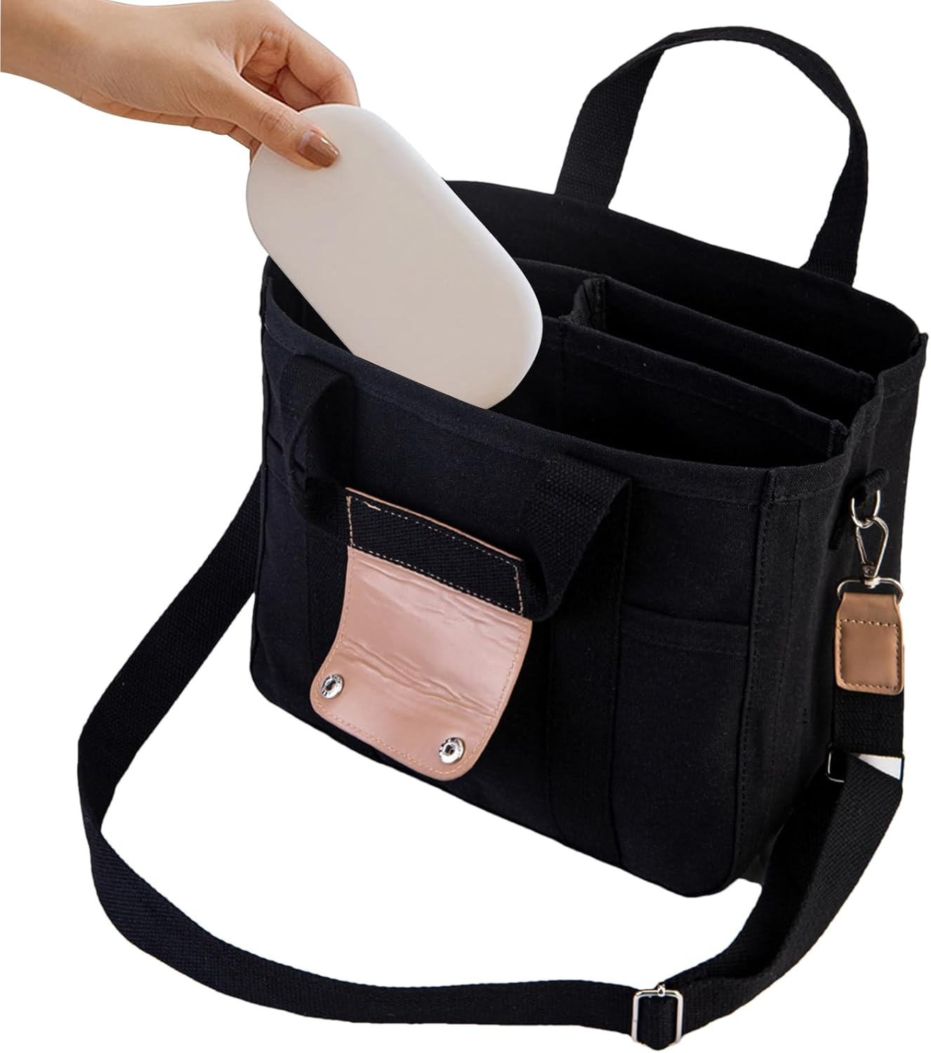 Momy Tote Diaper Bag - Multi-Compartment Baby Travel Bag | Stroller Mummy Bag with Diaper Backpack, Stylish Tote for Women, Girls, Moms and Ladies,