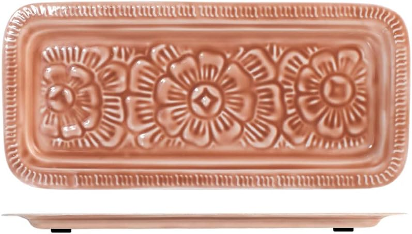 H&H Vassoio Rettangolare Indian Summer Assortito Cm 13X28 image number 1