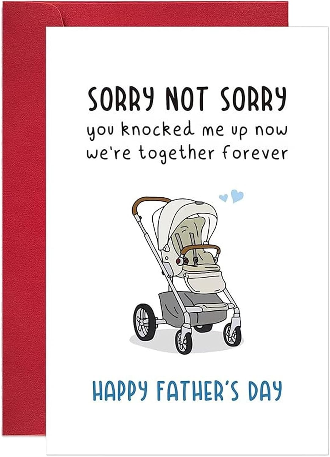 Humorous Father'S Day Greeting Card with Lots of Love for Dad Design (SN-319) image number 1