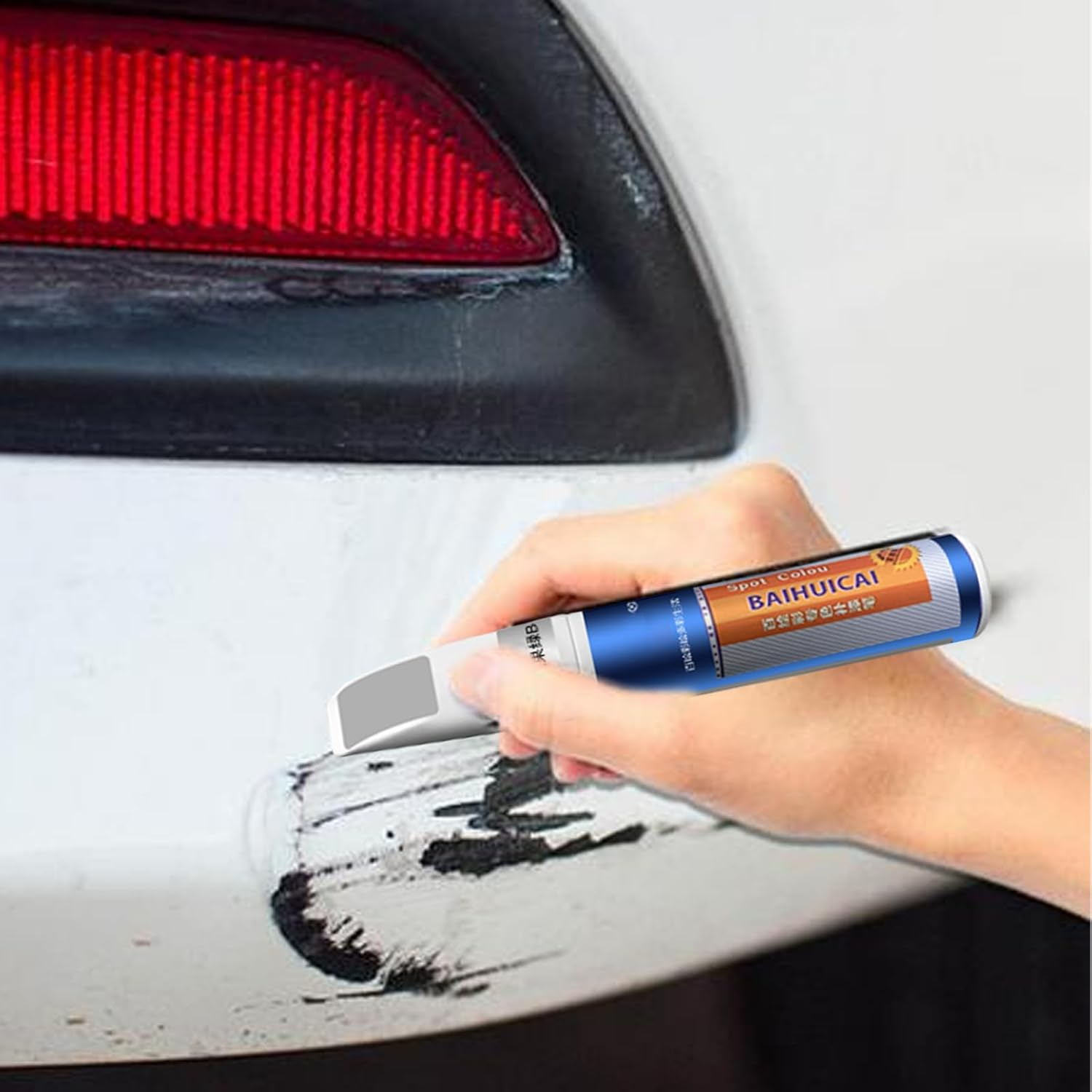Paint Filler for Car | Waterproof Quick Fix Gloss Paint - Strong Adhesion Scratch Painting for Car, SUV, RV, Truck, Sedan, Sports Car, Van, Motorcycle, Boat image number 4