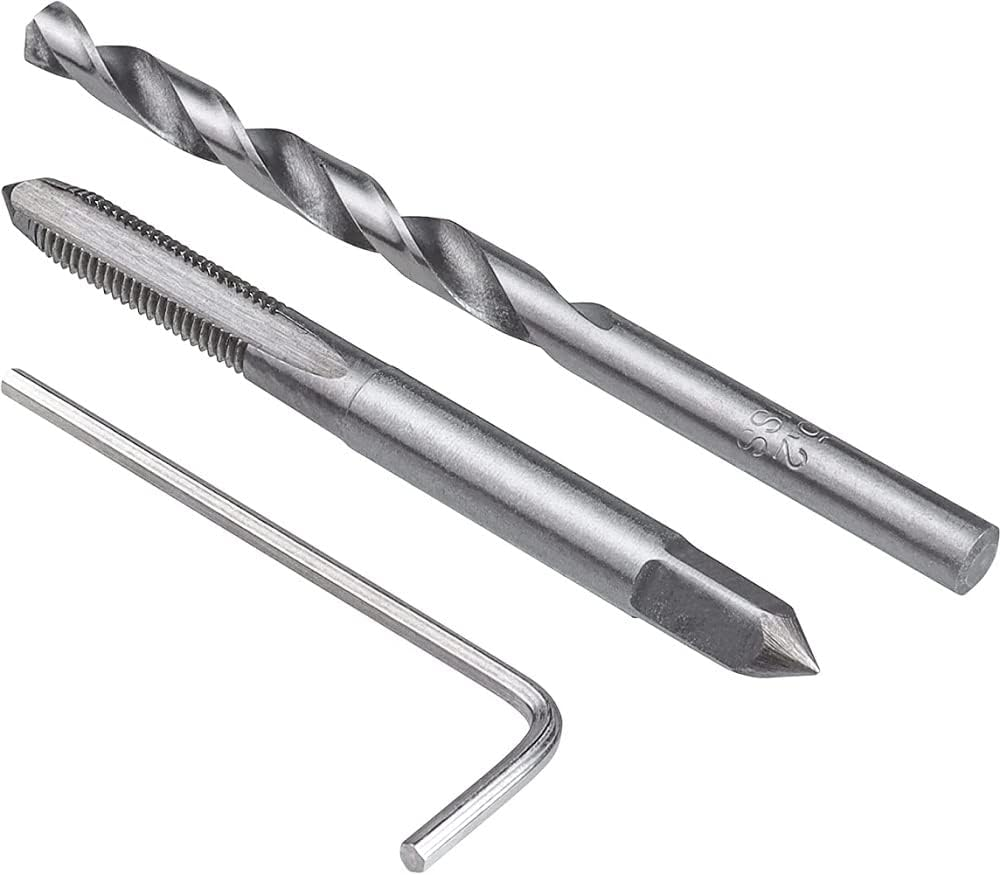 Fixinus Pack of 30 M8 X 1.25 Mm Thread Repair Insert Kit, Stainless Steel Thread Repair Kit, Helicoil Coil Compatible Hand Tool Set for Car Repair