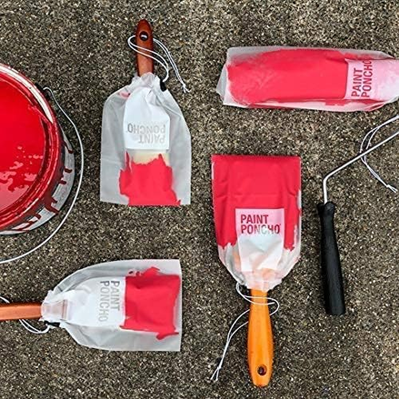 Allway Paint Poncho Pon-Rl Roller Cover Paint Poncho, Size, Blue Packaging image number 4