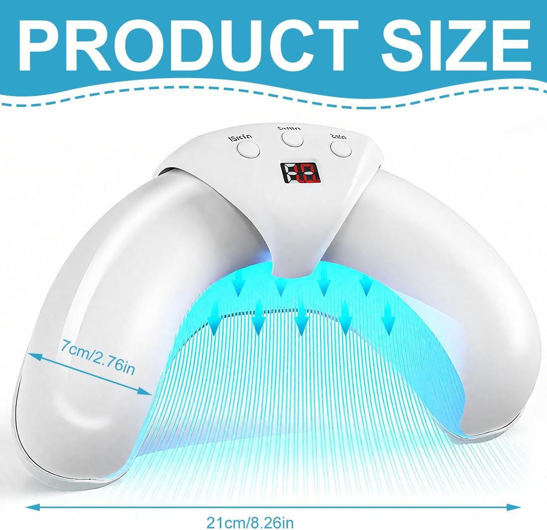 Tomedeks 1 X Nail Fungus Laser with Timer, Nail Fungus Laser Device, Infrared Strongest Effect, Fast Acting image number 5