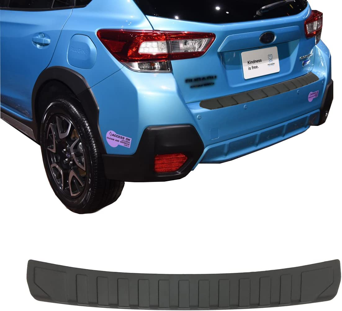 Tybock Rear Bumper Protector Guard Accessory Trim Cover Scratch Resistant Trunk Door Entry Guards Compatible with Subaru XV Crosstrek 2012 2013 2014 2015 2016 2017 image number 3