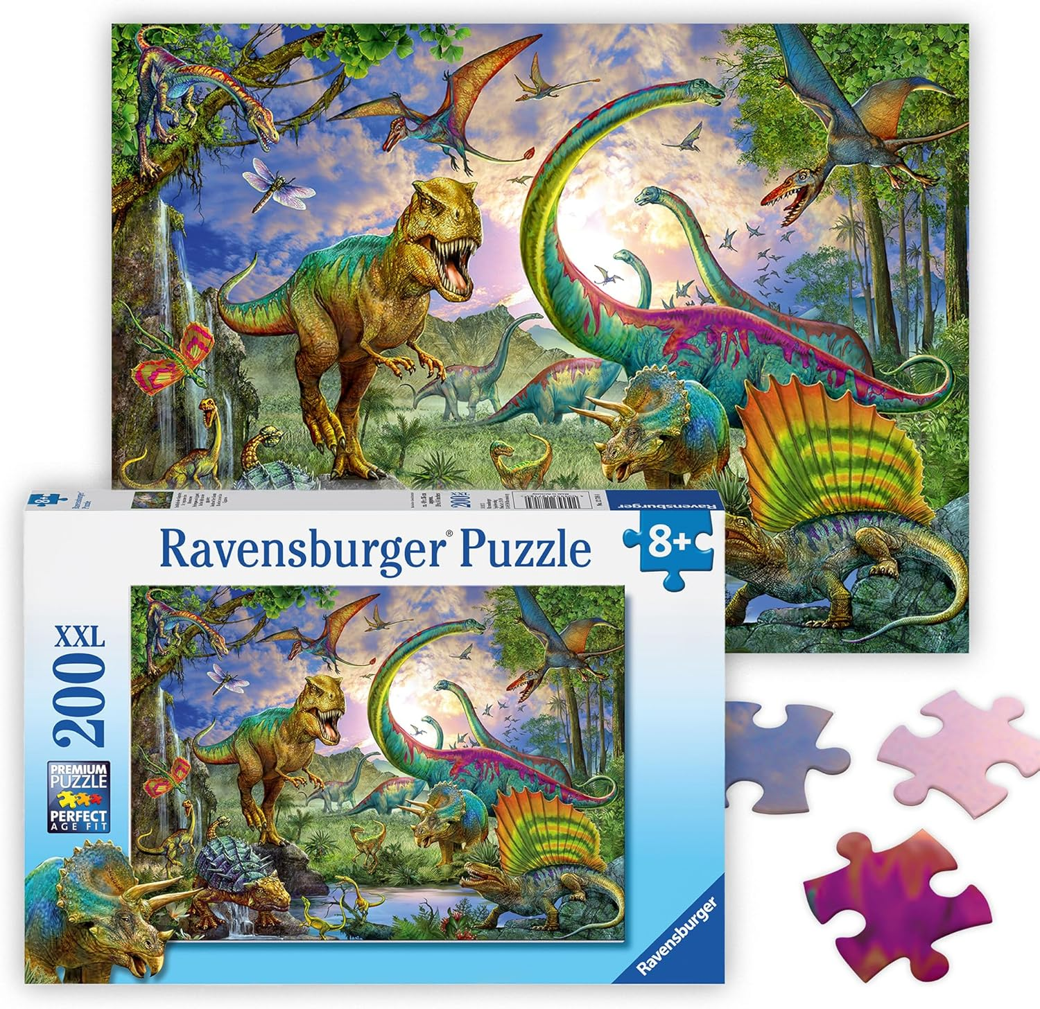 Ravensburger Realm of the Giants 200 Piece Jigsaw Puzzle for Kids and Adults image number 3