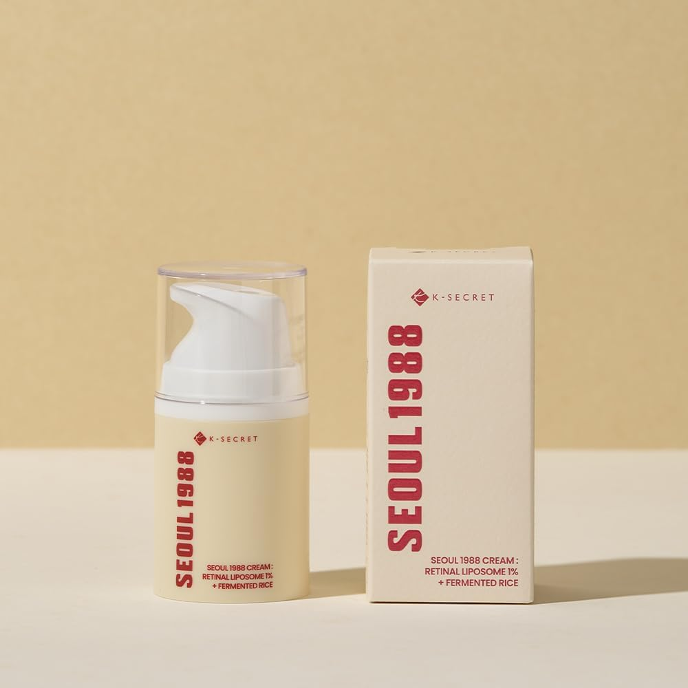 KSECRET SEOUL 1988 Cream : Retinal Liposome 1% + Fermented Rice, 50Ml/1.69Fl.Oz. image number 5