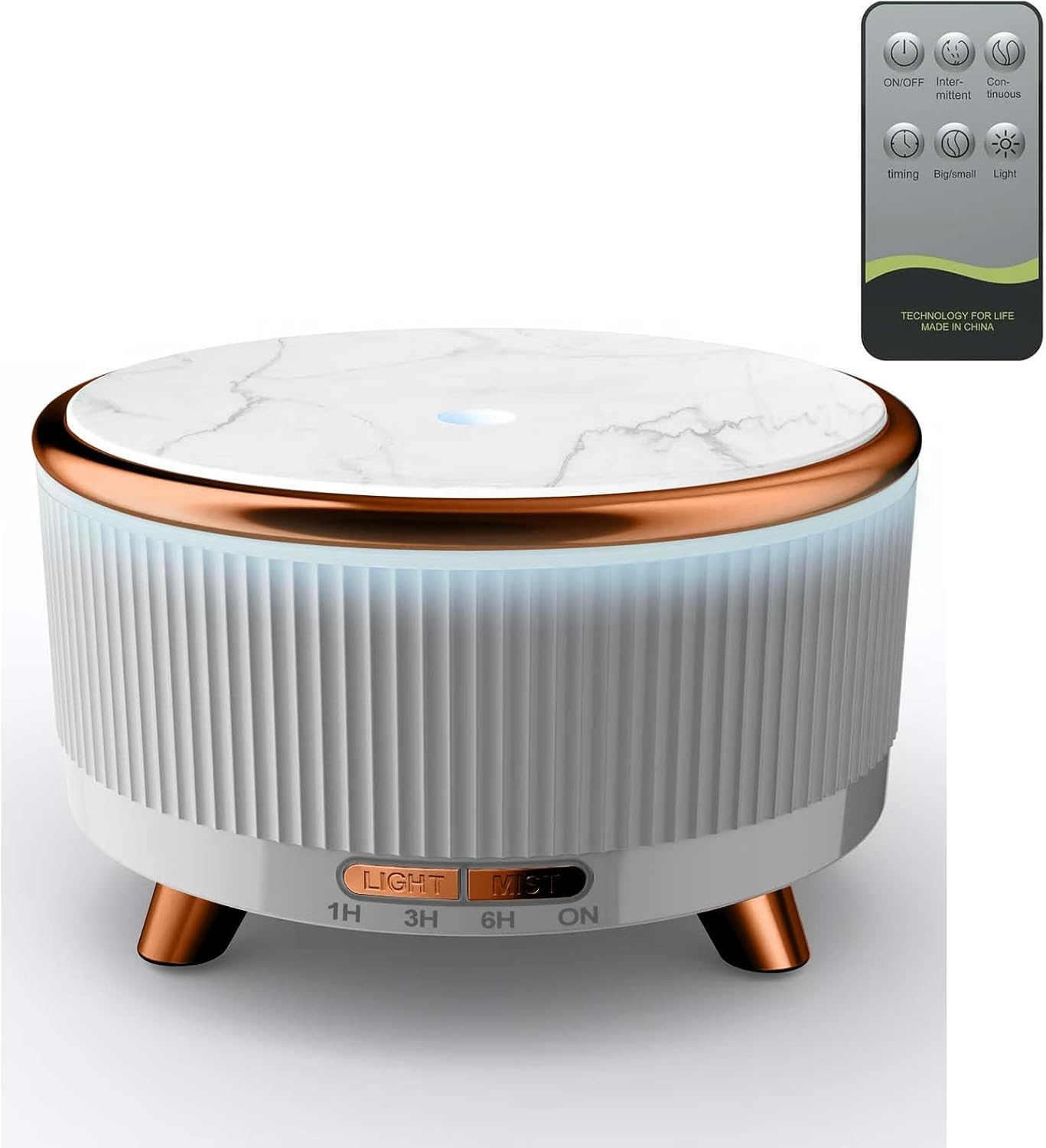 500Ml Essential Oil Diffusers for Home, Aromatherapy Diffuser, Room Aroma Diffuser, Scent Diffuser，Green