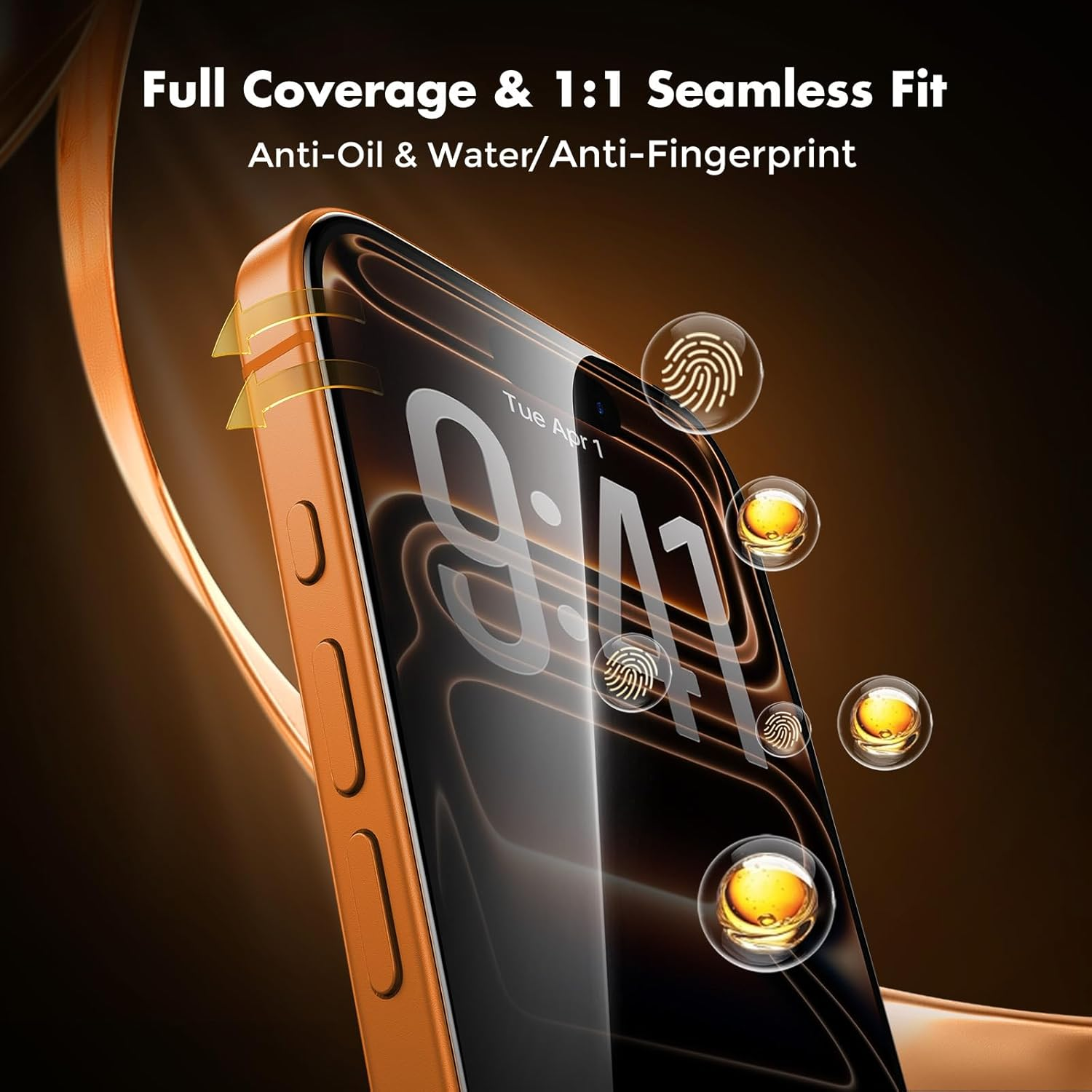 Unbreakcable Tempered Glass Privacy Screen for Iphone 17 Pro Max, Privacy Screen Protector [99.99% HD Clarity, 9H Hardness, Easy Installation, Case-Friendly, Bubble-Free] for Apple 17 Promax 6.9 Inch image number 1