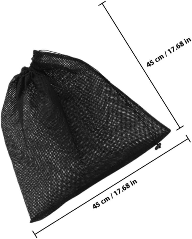 Anneome 4Pcs Large Drawstring Pump Barrier Bags Pool Vacuum Filter Mesh for Outdoor and Swimming Pool Pumps Water Protection with Easy Replacement and High Capacity Design image number 1