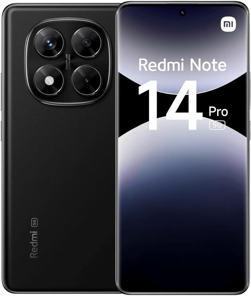 Xiaomi Redmi Note 14 Pro 5G 256GB/8GB RAM Dual SIM Titanium Black image number 3