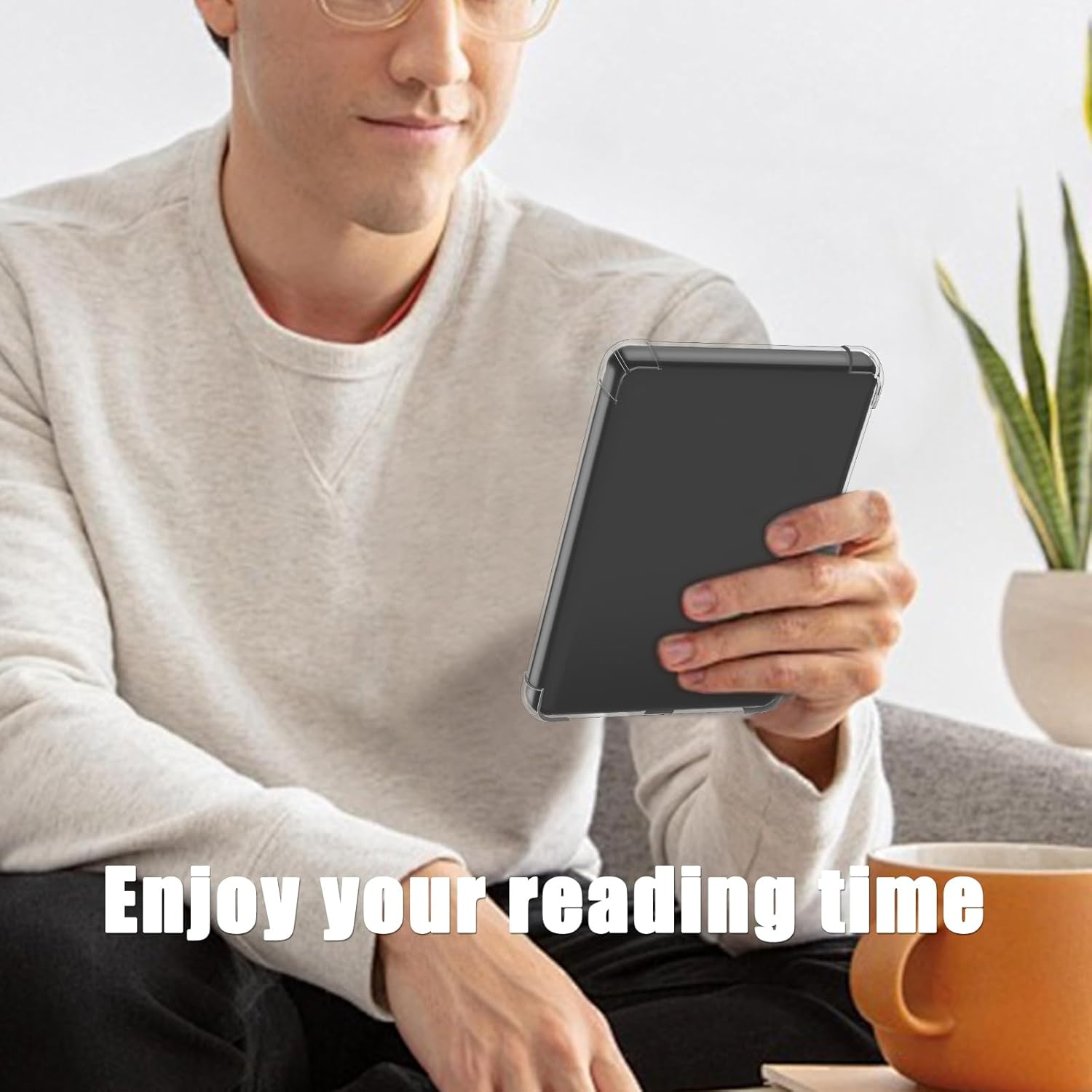 Clear Case for All-New Kindle Paperwhite 12Th Gen&Kindle Colorsoft Signature Edition 2024 Released 7-Inch, Anti-Scratch TPU Transparent Case Cover (7-Inch) image number 3