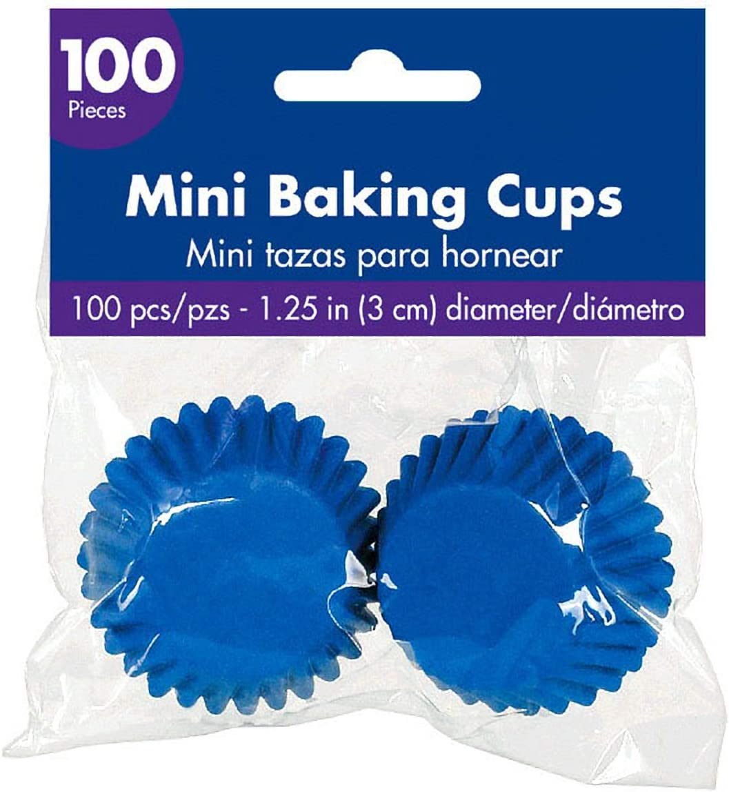 Mini Cupcake Cases Bright Pink