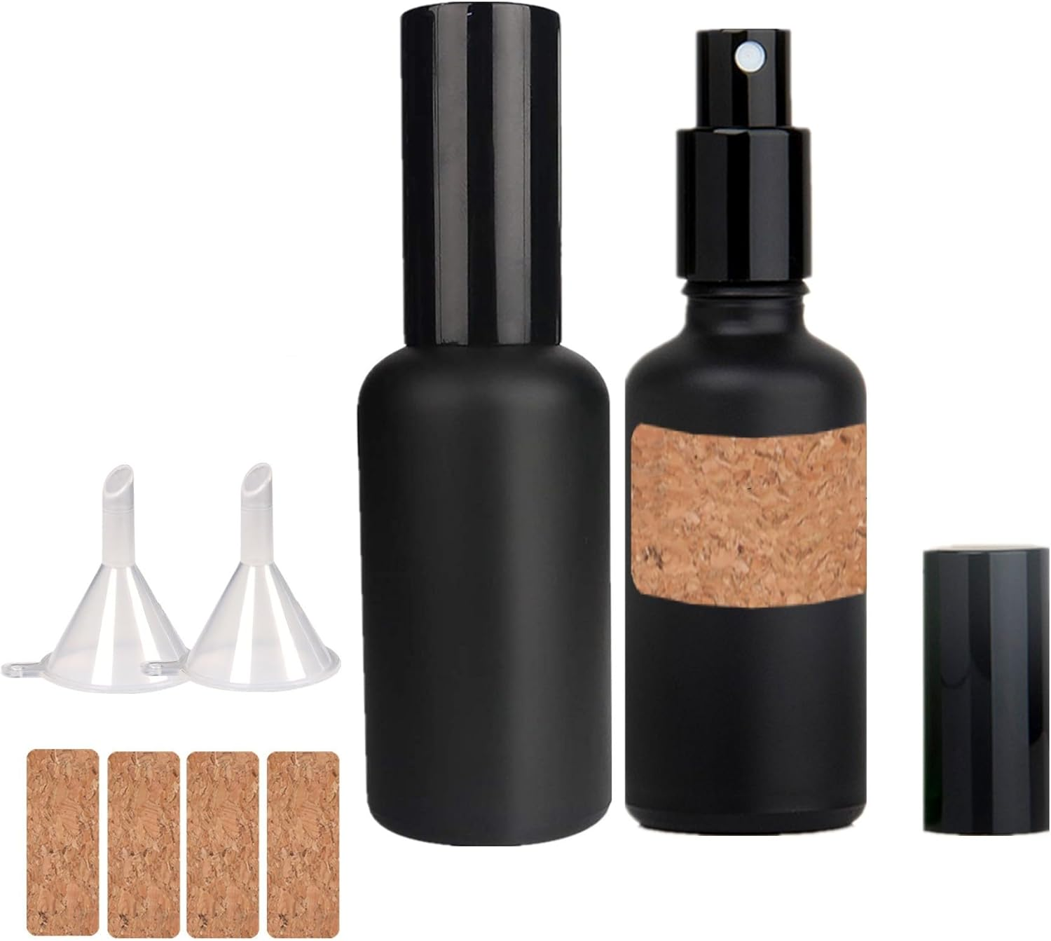 Shining Craft Absinthe Spritzer Cocktail Atomizer Cocktail Spray Bottle Vermouth Sprayer Martini Atomizer Bar Mister 2Pack 1.7Oz/50Ml with Funnel, SET004 image number 1