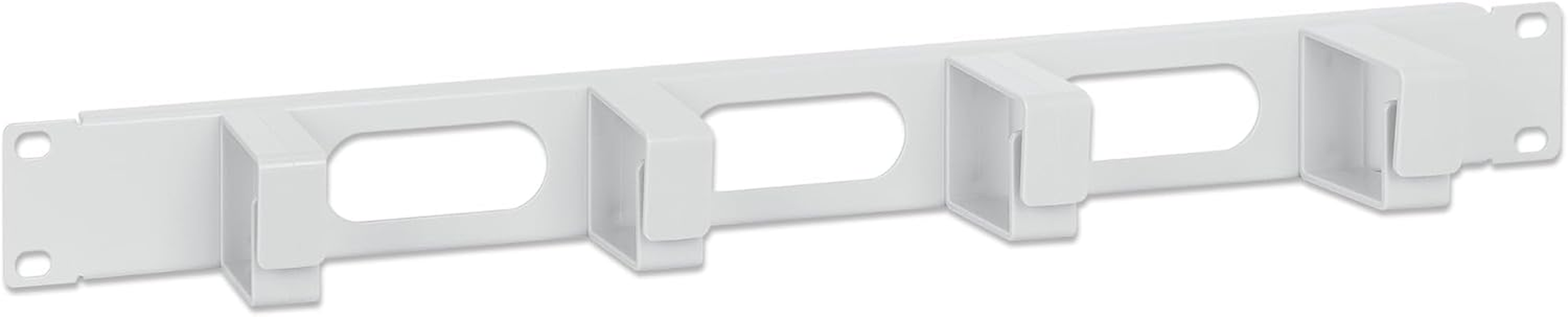 Intellinet 712477, 1U, with Brush Insert, Grey