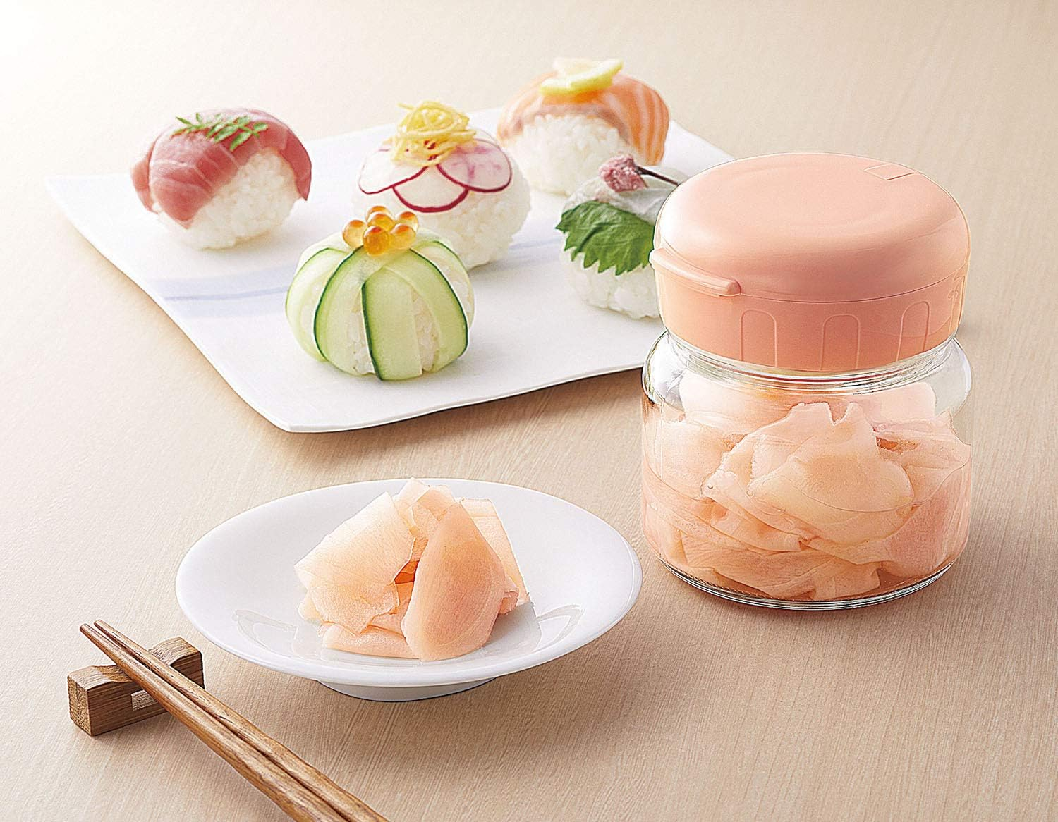 Toyo Sasaki Glass, Good Pickling, Gallier Pot, Large, Made in Japan, Pink, Approx. 17.0 Fl Oz (485 Ml), I-77826-P-JAN 2 Pieces