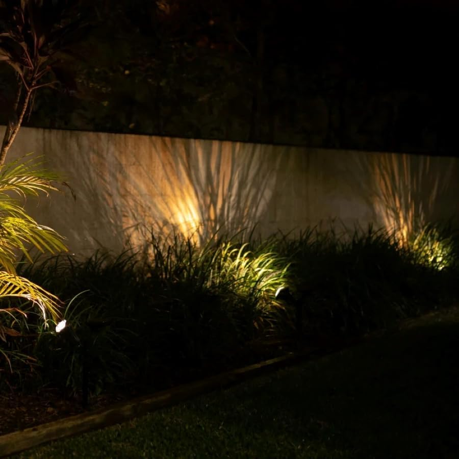 Hoselink Adjustable Solar Garden Spotlight | Ground Spike | 5LED | Focus