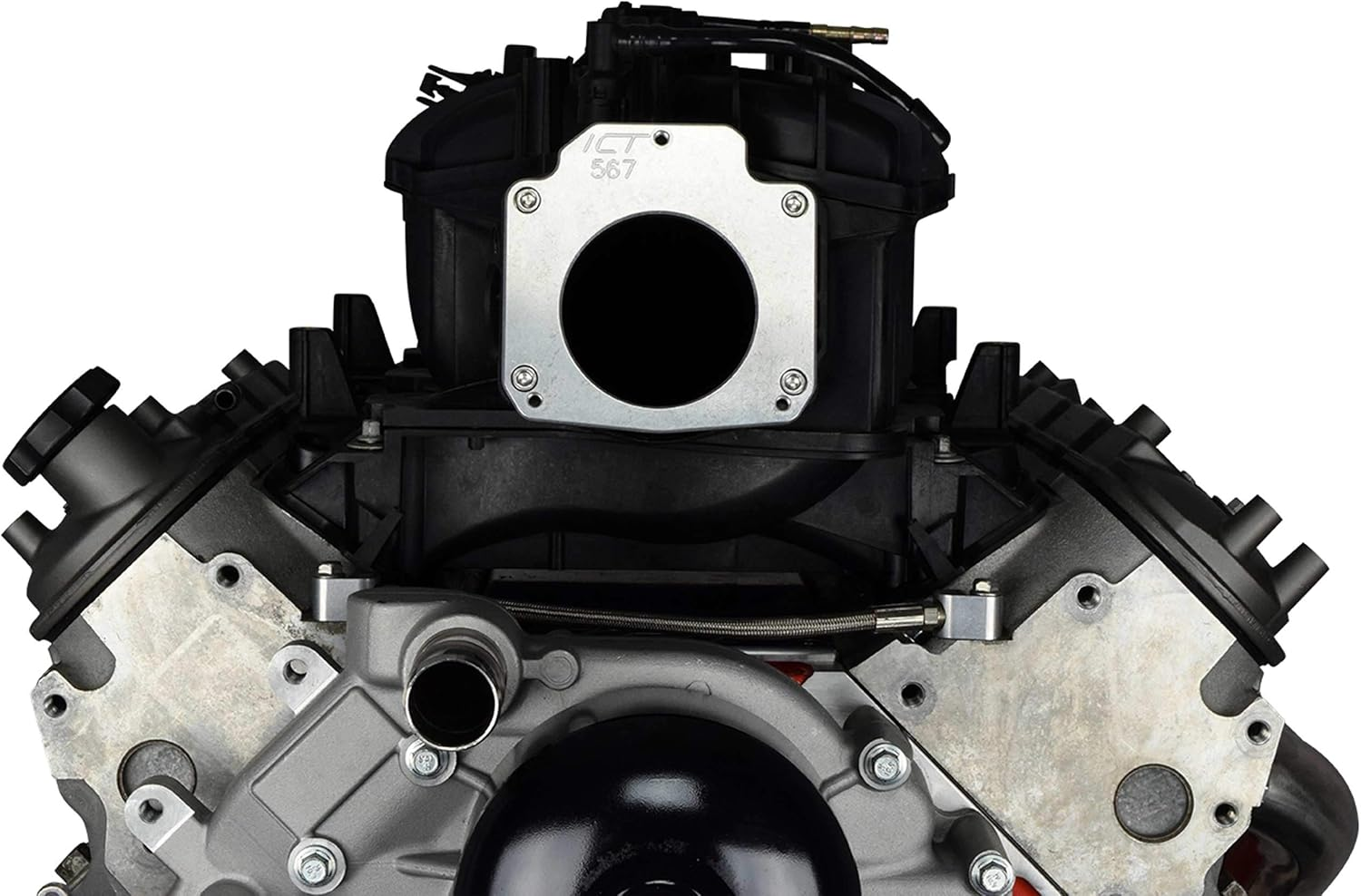 LS Drive by Wire Throttle Body Adapter / LS3 4 Bolt Intake to LS1 3 Bolt TB DBW 551567