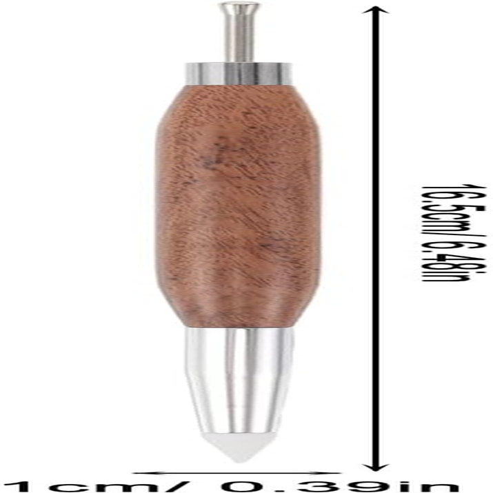 COOLHIYA 2Pcs Nail Art Sculpture Pen Dotting Tools - Dual-Ended Ball End Dotting Pen - Silicone Nail Polish Brushes for Carving Drawing Embossing image number 1