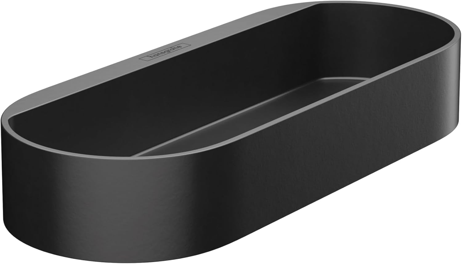 Hansgrohe Wallstoris Toilet Roll Holder with Shelf 23Cm Matt Black