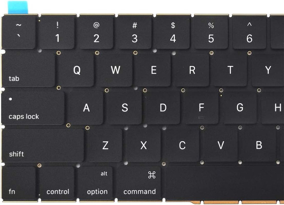 ICTION New Replacement US Layout Keyboard for Macbook Pro 13" Inch A1706 & for Macbook Pro 15" Inch A1707 Touch Bar Late 2016 Mid 2017 Year