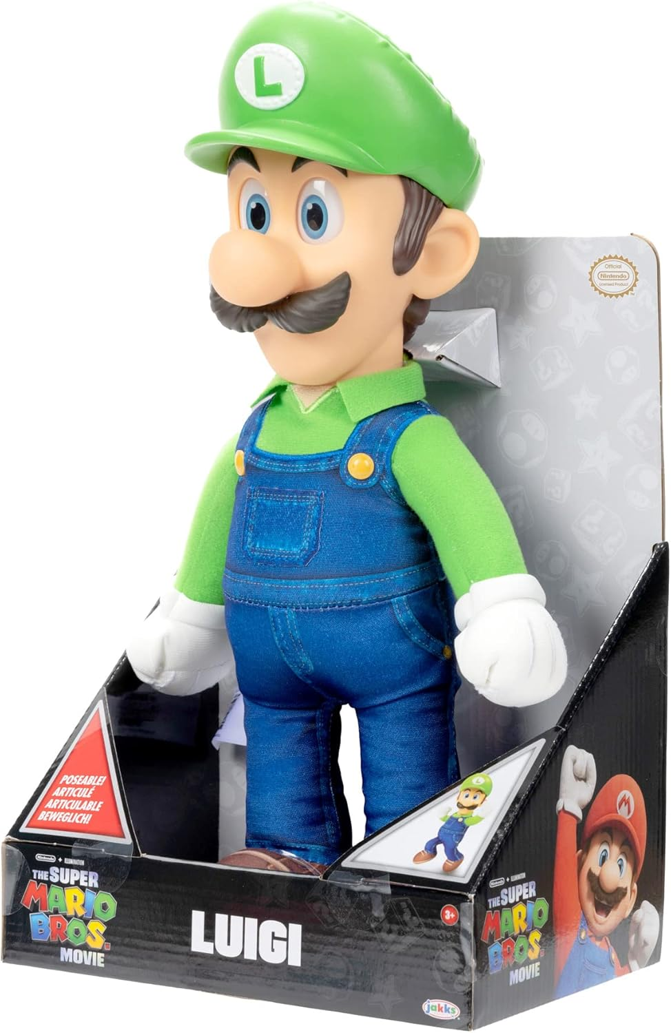 Super Mario Movie Roto Luigi Plush Toy, 30 Cm image number 2
