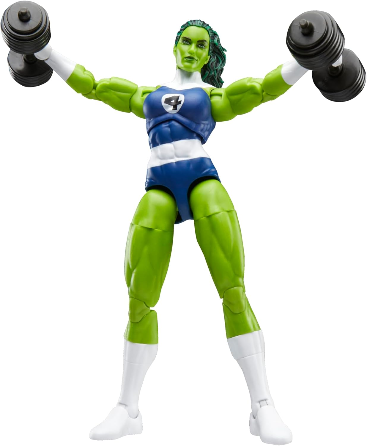 Marvel Legends Series She-Hulk, Retro Cardback Fantastic Four Comics-Inspired Collectible 6-Inch Scale Action Figure image number 5
