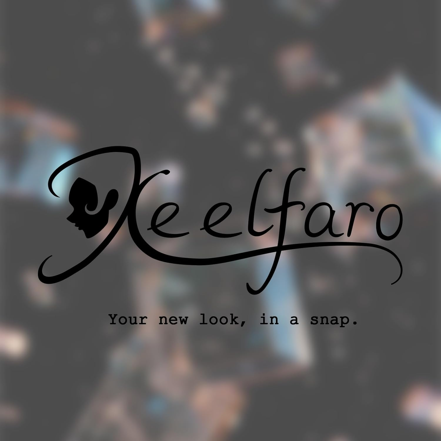 Xeelfaro Black Wavy Long Wig for Women Full Head with Natural Bang & Textured Curls, Soft 25Inch Wig for Everyday Styling Special Moments (Black, 25Inch) image number 4