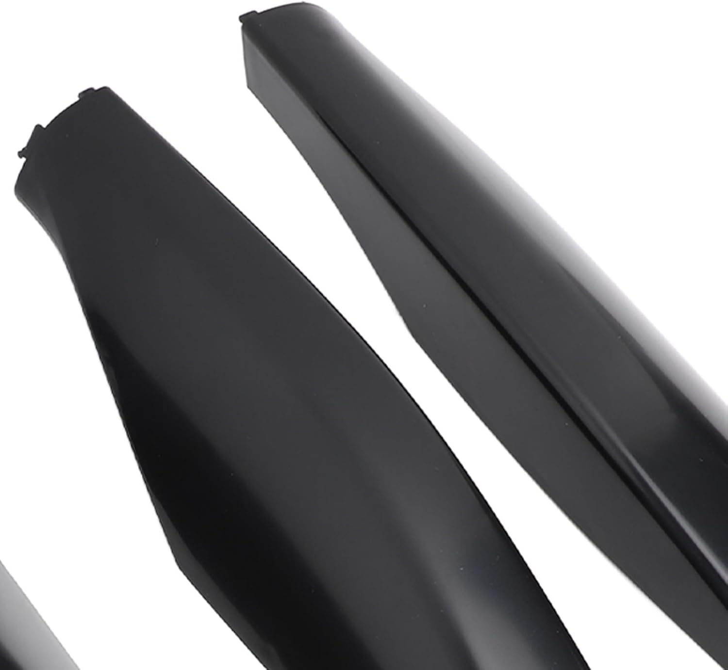 4PCS Roof Rack Rail Cover, Roof Rack Rail End Cover Shell Replacement for Land Cruiser Prado FJ120 2002 to 2009, Roof Cargo Rail Rack End Cap Cover Shell Trim (Glossy image number 4